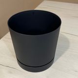 Горщик для пересадки рослин, чорний 
