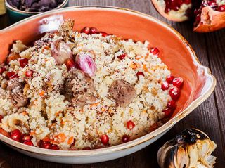 Pilaf uzbec (din miel)