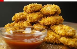 Nuggets di coscia di pollo disossata con panatura Panko  8 pezzi
