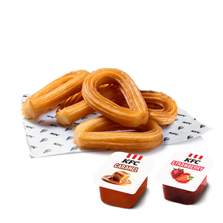 5 Чурос с 2 дипа