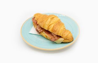 Croissant De Bacón Y Queso