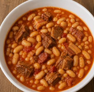 Alubias Con Carne
