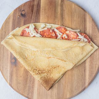 Palačinka sa kulenom, pavlakom i kačkavaljem