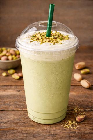 Pistacchio iced latte