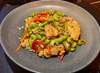 Японский рис с курицей/ Japan rice pui
