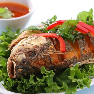 Whole Deep-fried Fish.