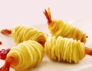Gambas crujientes