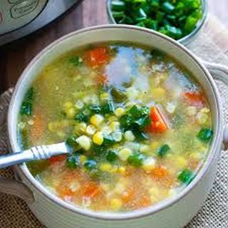 Sweet Corn Veg. Soup