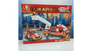 Конструктор Sluban пожарный 368 деталей
