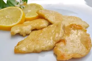 146. Pollo al limone