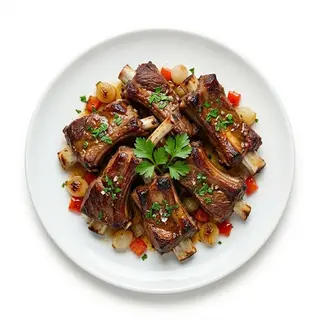 Juicy Goat Ribs