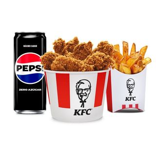 Menú 7 Alitas Picantes para 1