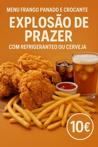 Frango Panado e Crocante 'Nova Receita' 