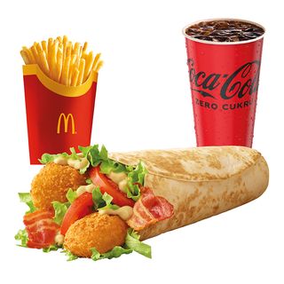 McZestaw McWrap® Chrupiący Bekon Deluxe