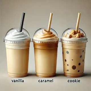 Latte vanilija XL