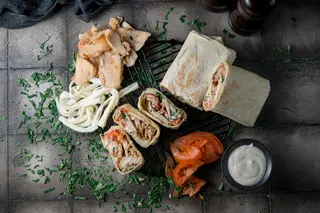 Шаурма Сулугуні з курочкою (450г)