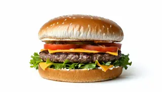 Double cheeseburger