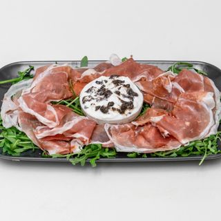 Culatello e Burrata al Tartufo