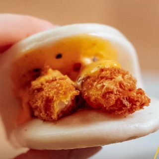 Guabao con tempura 1pezzo