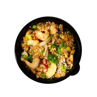 Вок с морепродуктами