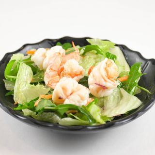 ensalada de gambas