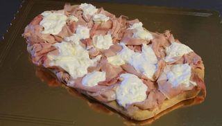 Pinsa prosciutto cotto