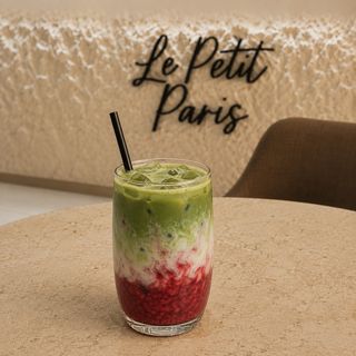 Iced Matcha Framboise