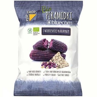 K29670Chipsuri piramida din porumb albastru, fara gluten, ECO, 80 g60