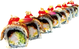 Dragon Roll Złoty (8 szt)