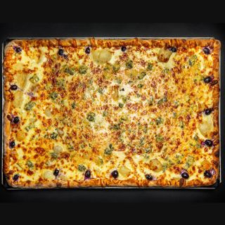 Pizza Prosciutto e Funghi PARTY 2.200Gr. (40cm x 60cm)