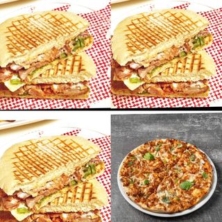 MENÚ 2 DURUM O PITA O  CAMPERO Y 1 PIZZA MEDIANA 