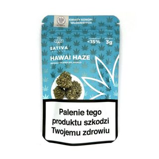 CBD Kwiaty Konopi "HAWAI HAZE" 3 g