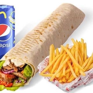 Menú Durum, Patatas Fritas Y Refresco