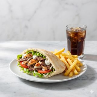 Menú Kebab Mixto