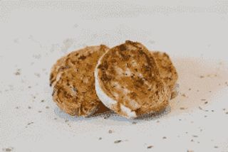 Pão de alho com mozzarella e bacon