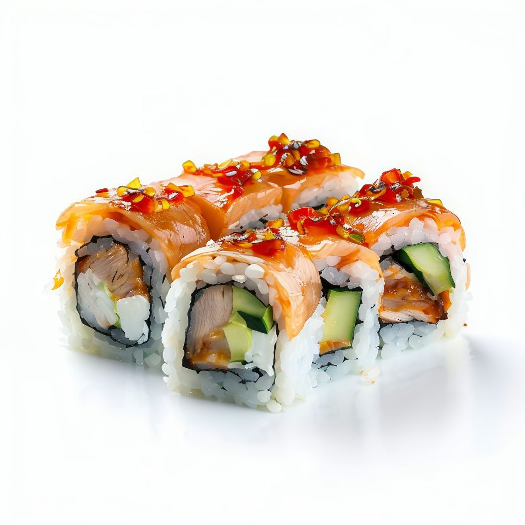 97. Futomaki Pollo Teriyaki