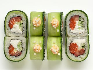 Рол Спайсі фреш з лососем