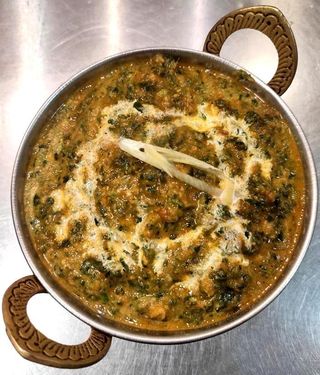Palak paneer