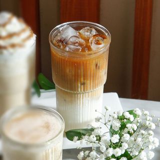 Суық карамельді латте/Холодный Латте Карамель Large