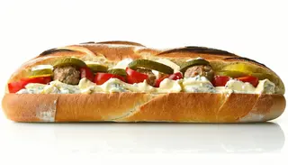 Panino falafel