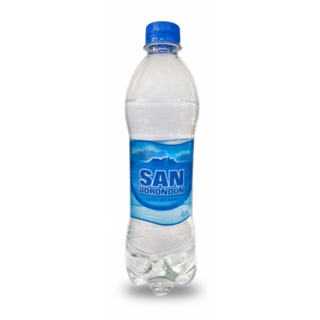 Agua con gas 0,5L.
