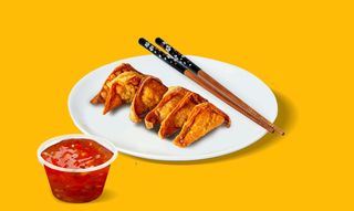 Wan tun de cerdo 炸肉云吞