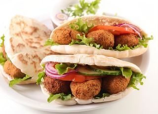 Panino falafel