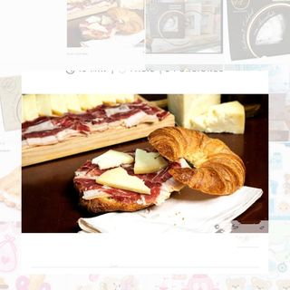 Croissant Jamón Serrano y Queso 