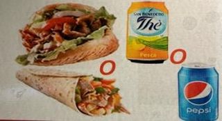 Menù piadina o panino