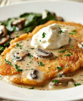 Poulet Champignons