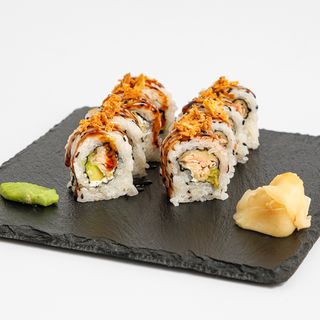 Salmon cream roll