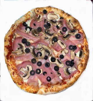 Pizza Caprichosa (30 Cm. A 33 Cm. Aprox.)