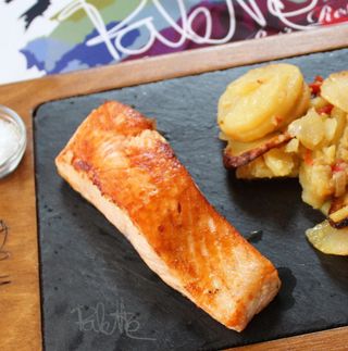 Salmón A Las Brasas