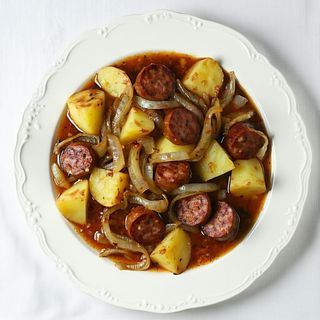 Ziemniak z Kiełbasą